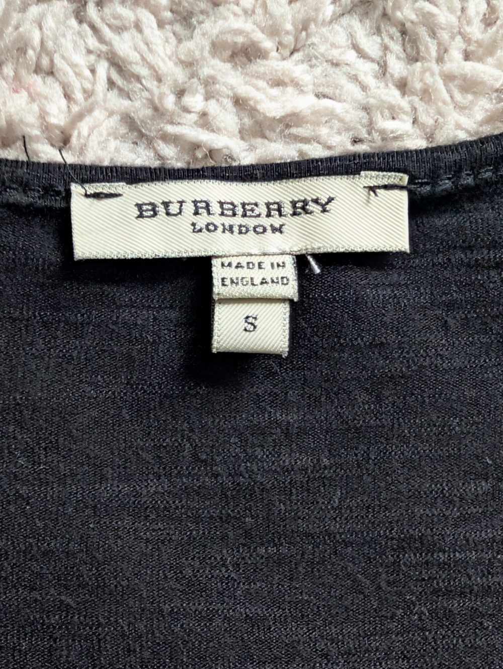 Vintage Burberry London Y2K Twist-Front Top - Picture 8 of 13